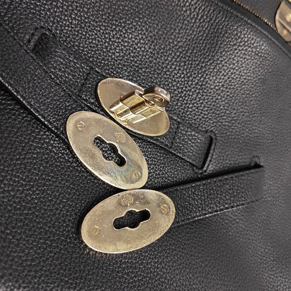 Calfskin Shoulder Bag Black
