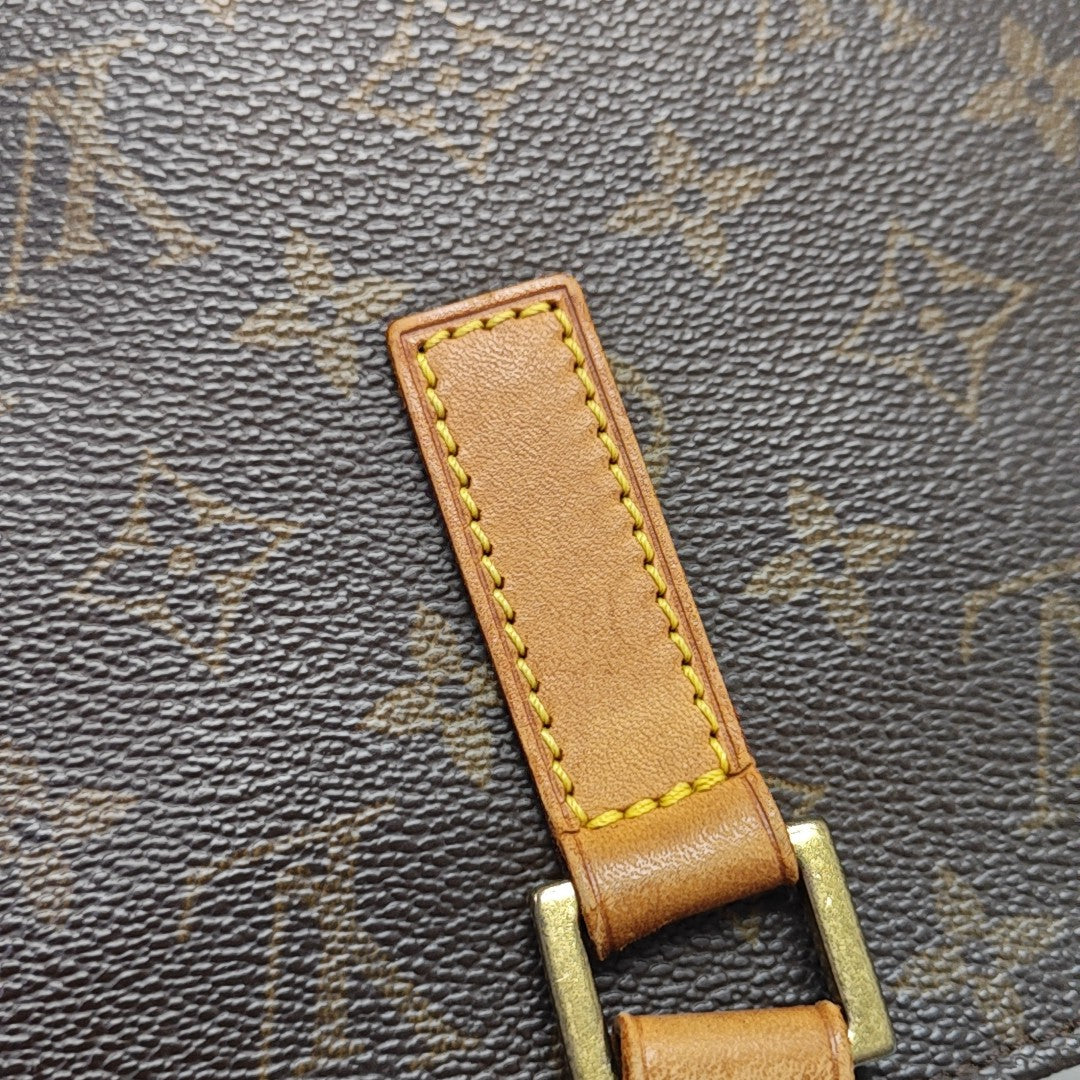 VINTAGE VAVIN GM Monogram Coated Canvas Brown