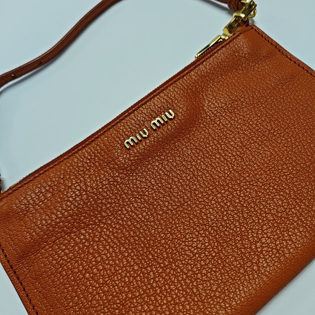Matelassé Calfskin Orange
