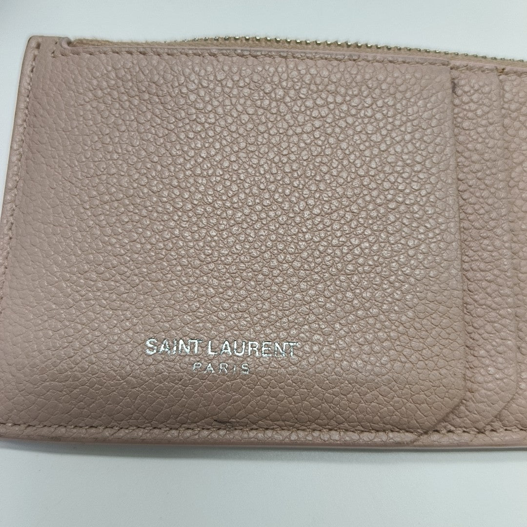 FRAGMENTS Calfskin Pink Card Holder