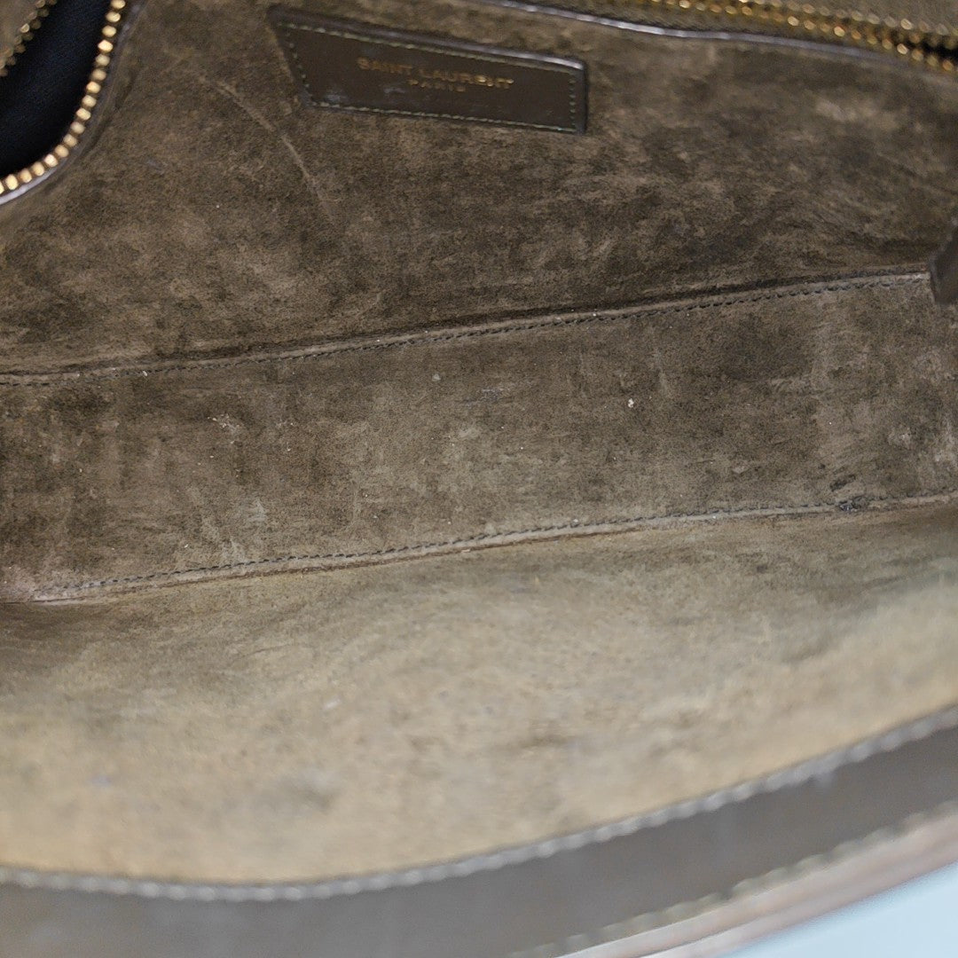 LE 5 À 7 Small Calfskin Green
