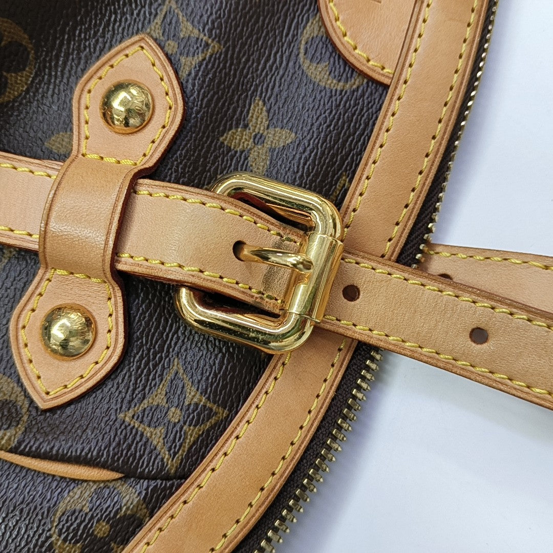 TIVOLI GM Monogram Coated Canvas Brown