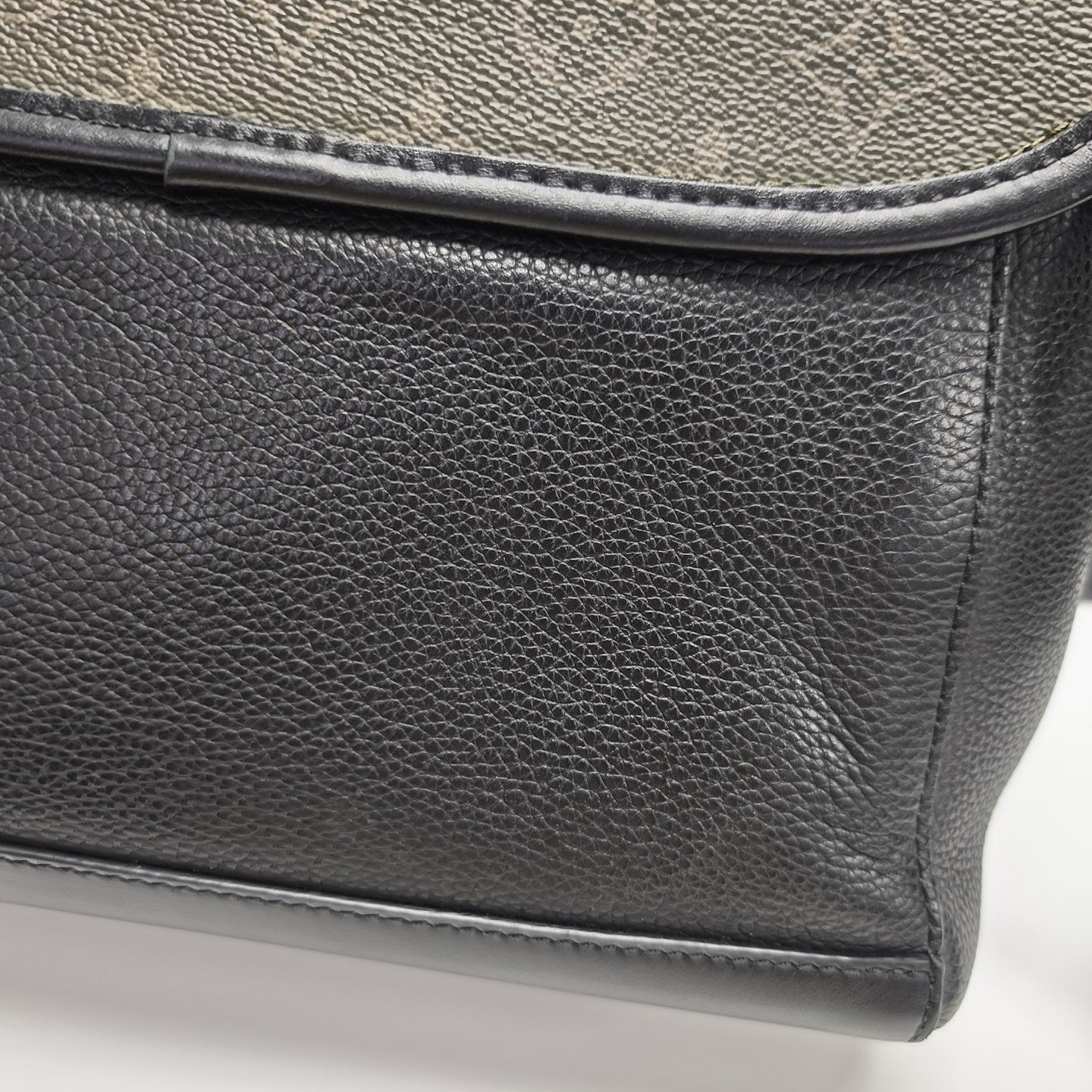 PULSE Monogram Coated Canvas Black