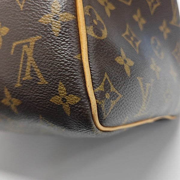 SPEEDY 30 Monogram Coated Canvas Brown