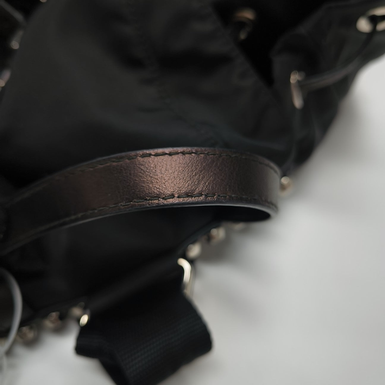 Nylon Backpack Black