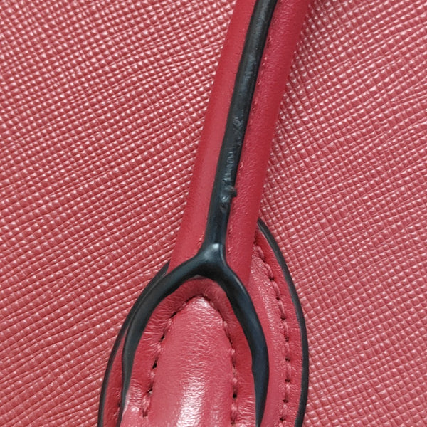 Saffiano Calfskin Tote Bag Red