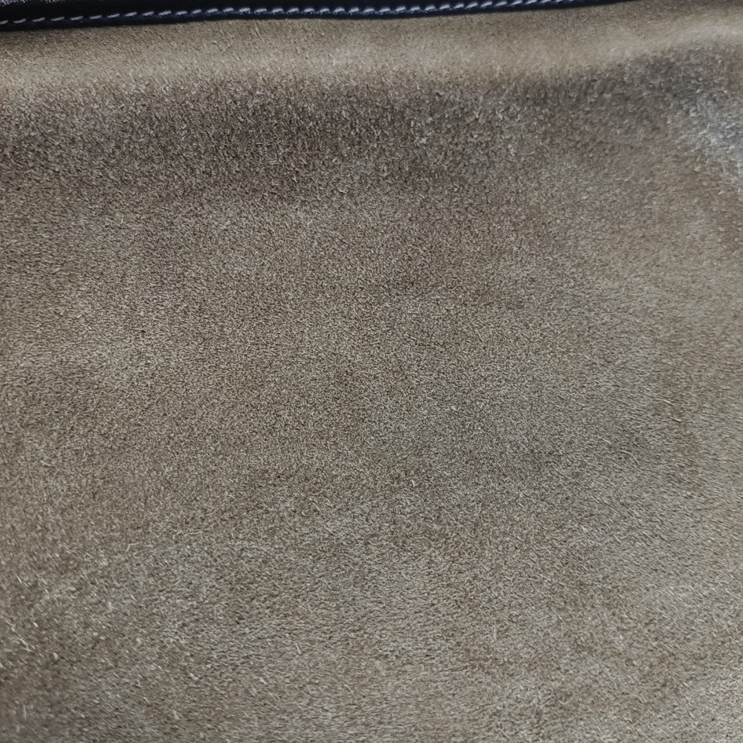 Suede Shoulder Bag Brown