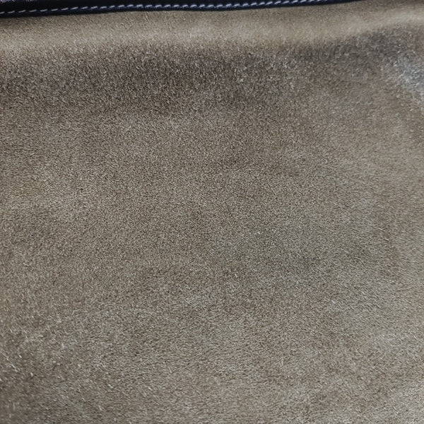 Suede Shoulder Bag Brown