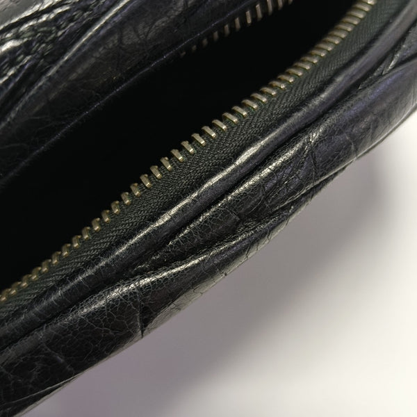 Matelassé Quilted Lambskin Black