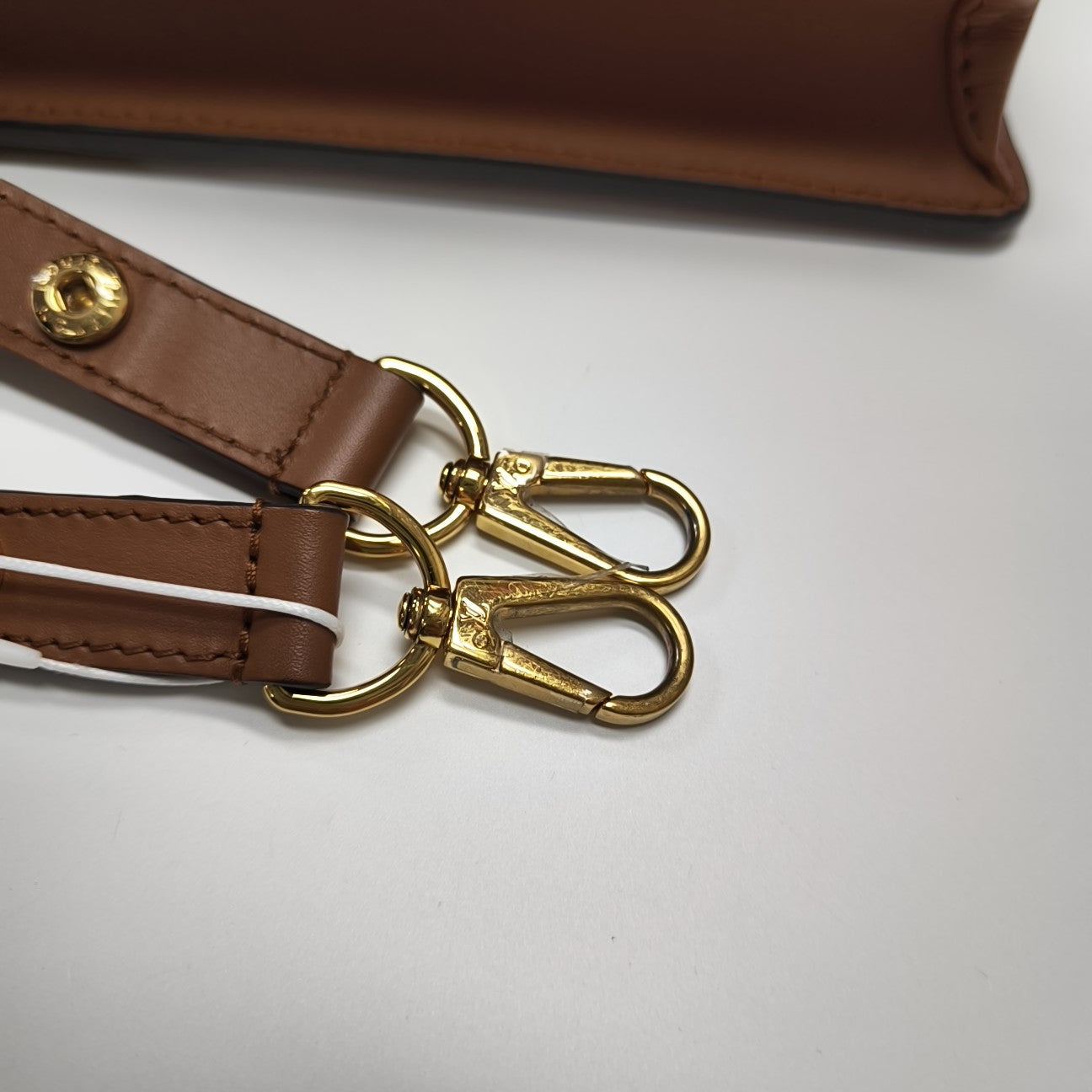 DAUPHINE MM Monogram Coated Canvas Brown