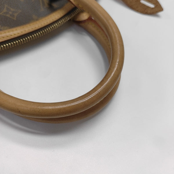 LOCKIT PM Monogram Coated Canvas Brown