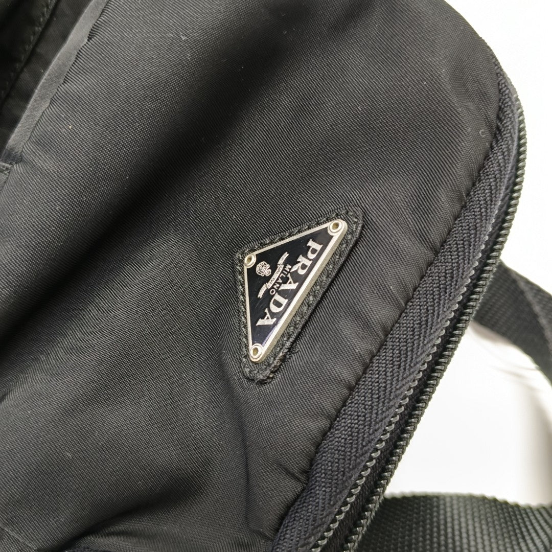 Nylon Backpack Black