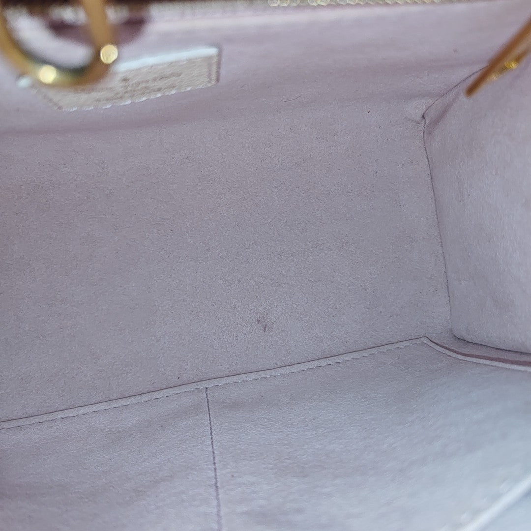 ONTHEGO PM Monogram Calfskin Pink
