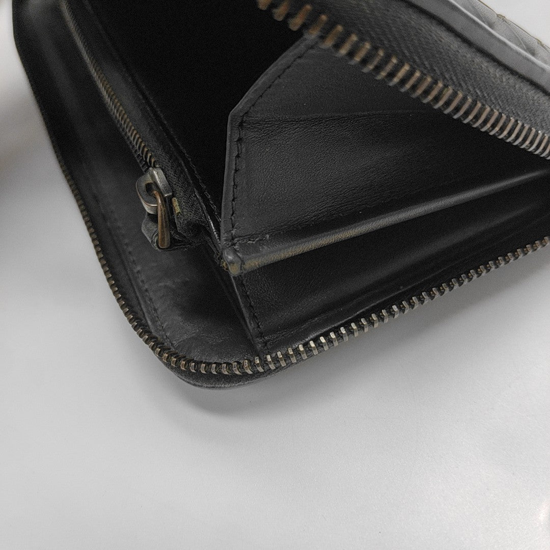 Calfskin Wallet Gray