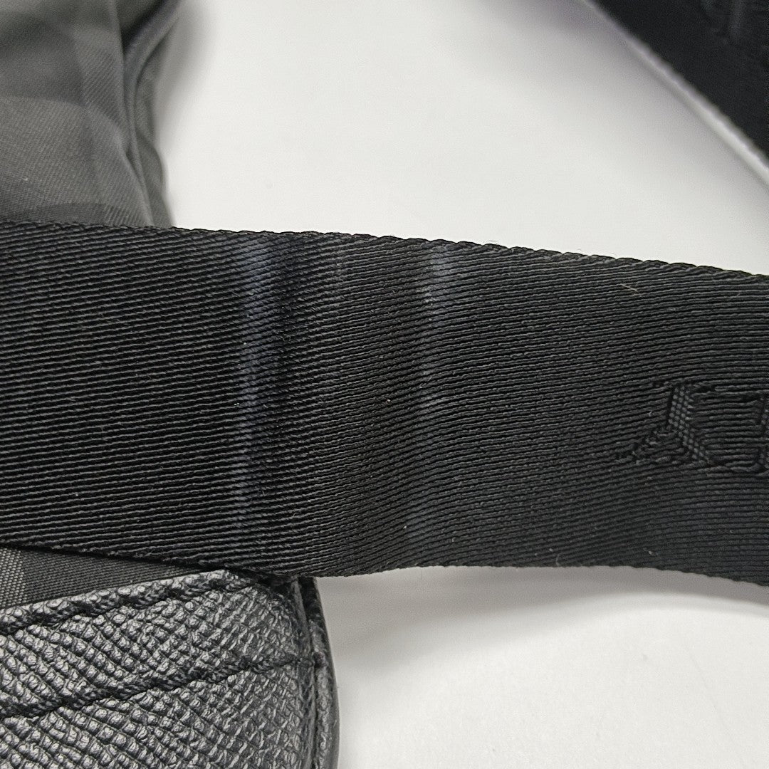 Nylon Shoulder Bag Gray