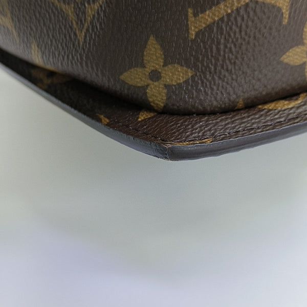EDEN Monogram Coated Canvas Brown