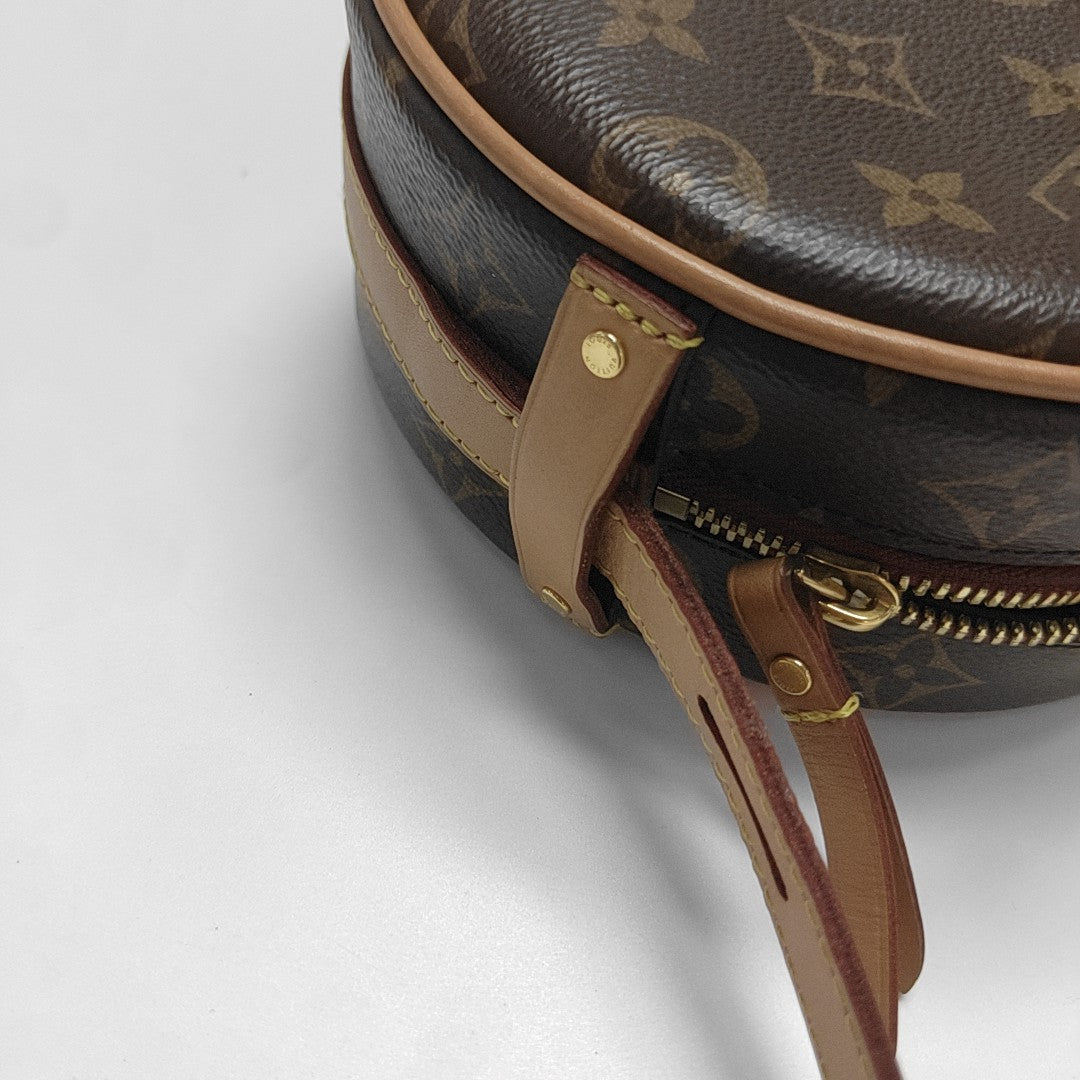 BOITE CHAPEAU PM Monogram Coated Canvas Brown