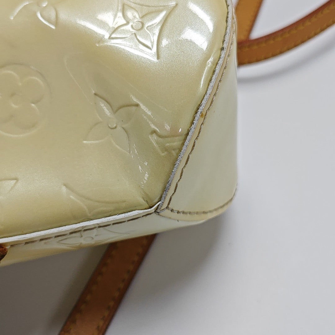 MINNA Monogram Patent Leather Yellow