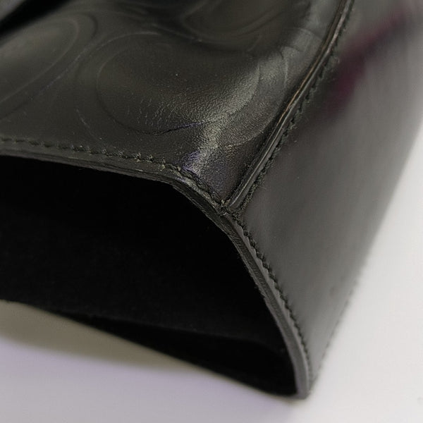 Calfskin Shoulder Bag Black