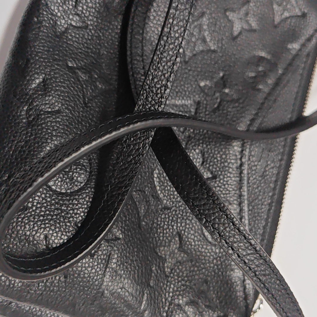 Pochette Pallas BB Monogram Calfskin Black