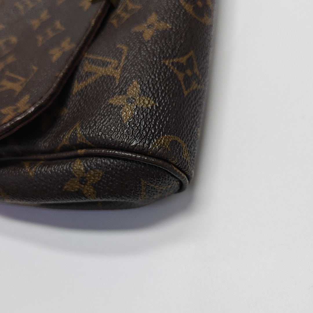 FAVORITE MM Monogram Coated Canvas Brown
