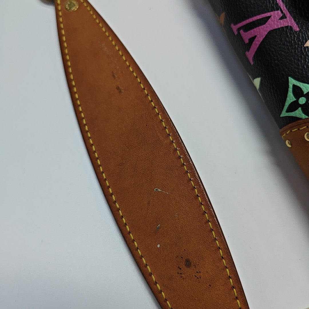 LV × TM MARILYN Monogram Coated Canvas Black