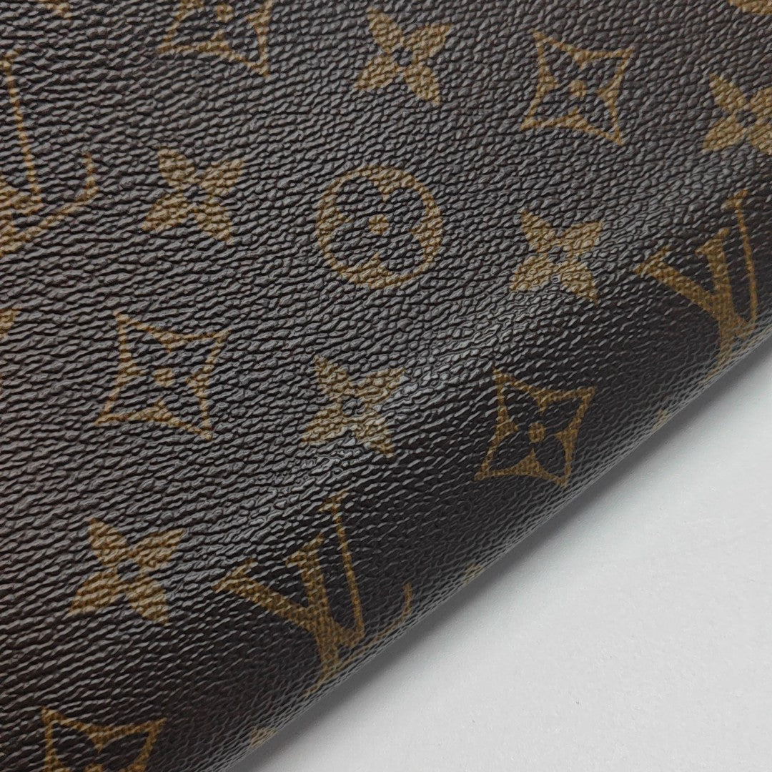 FÉLICIE Monogram Coated Canvas Brown