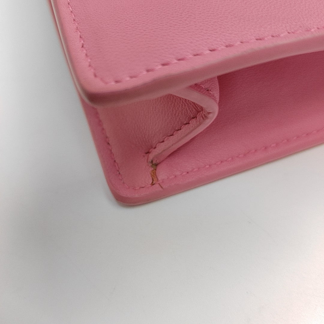 Cross-Body Bag Calfskin Pink