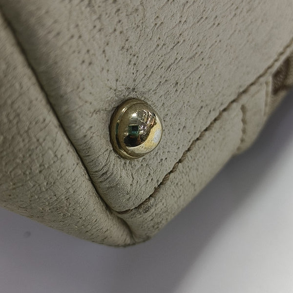Monogram Canvas Tote Bag Brown