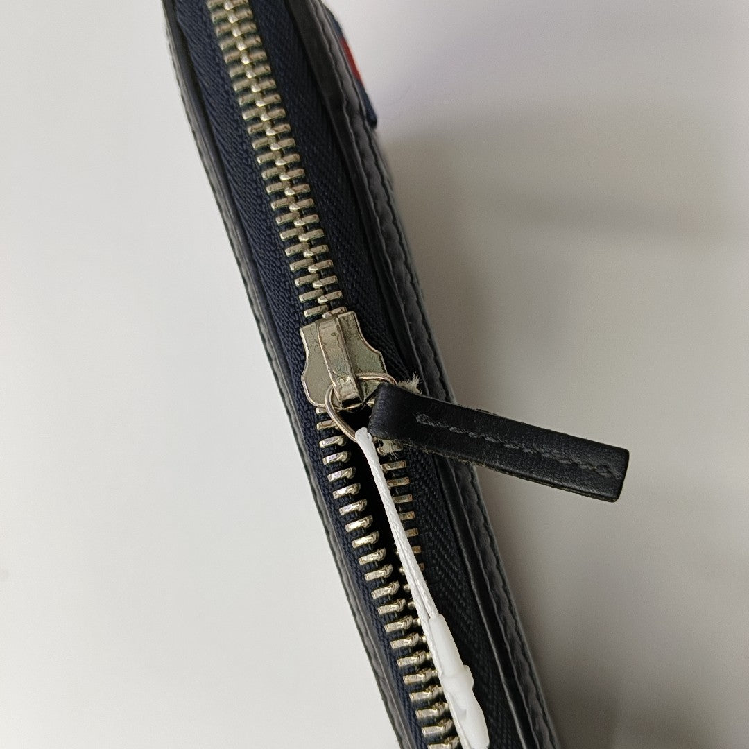 Monogram Calfskin Wallet Black