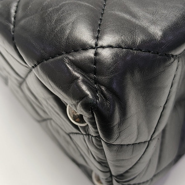 2.55 Quilted Calfskin Black