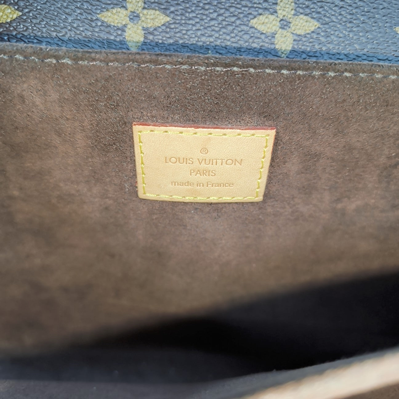 MÉTIS MM Monogram Coated Canvas Brown