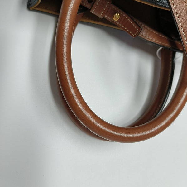 CABAS CELINE Mini Coated Canvas Brown