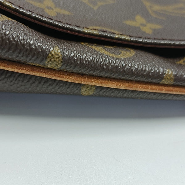 MUSETTE TANGO Monogram Coated Canvas Brown