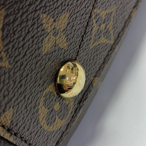 MONTAIGNE Monogram Coated Canvas Brown
