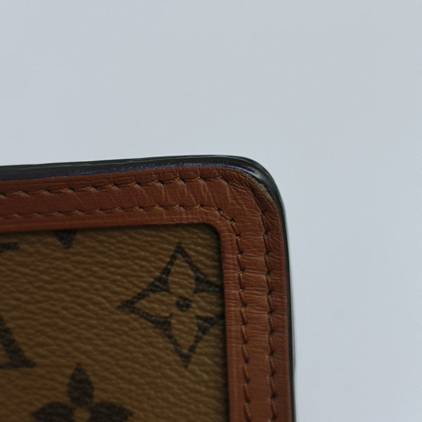 DAUPHINE Mini Monogram Coated Canvas Brown