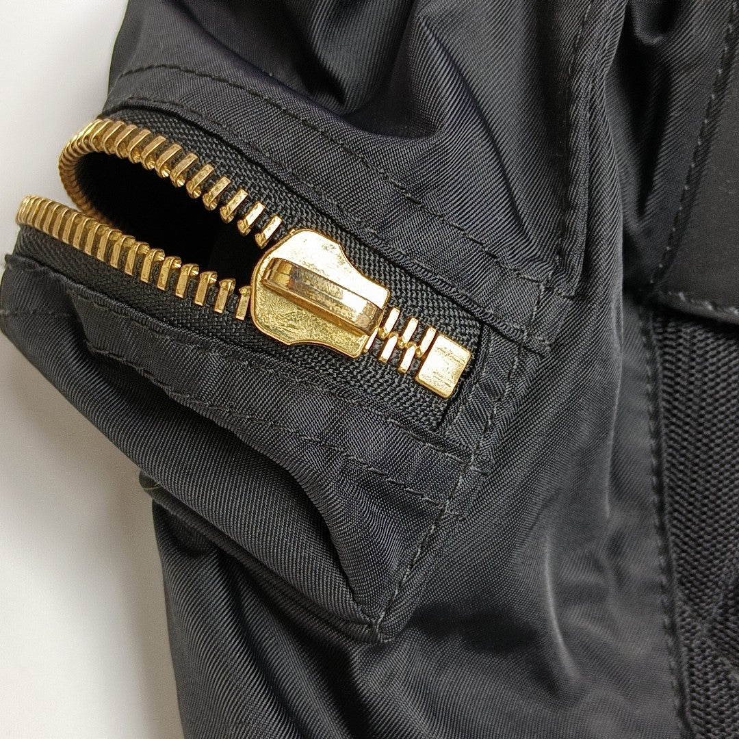 The Rucksack Medium Nylon Black