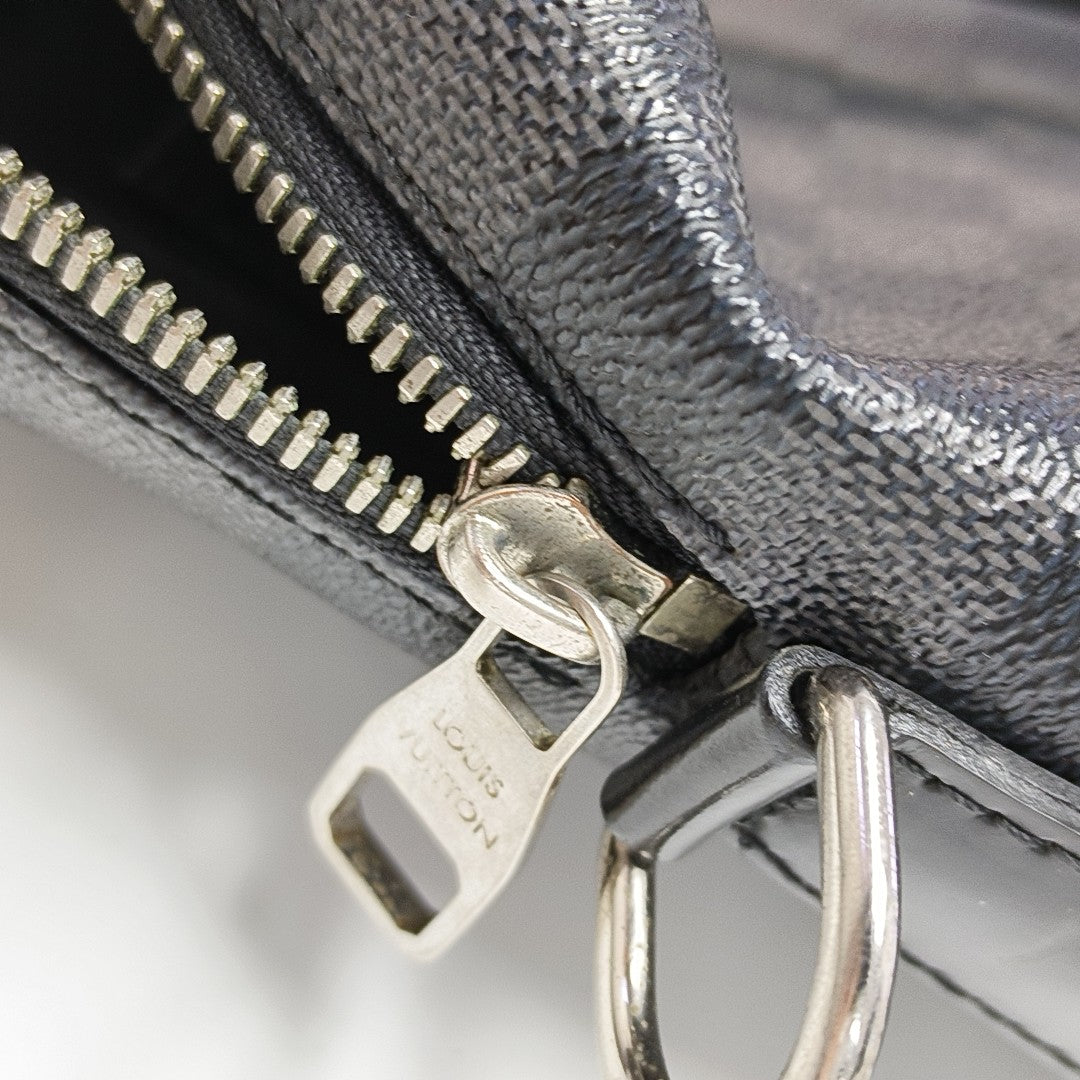 PORTE-DOCUMENTS Damier Graphite Coated Canvas Gray