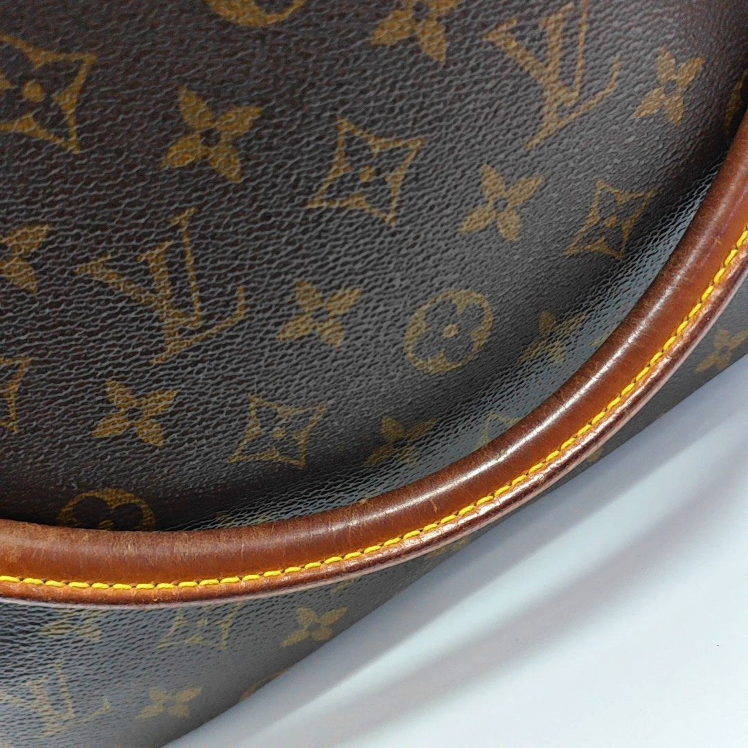 LOOPING GM Monogram Coated Canvas Brown