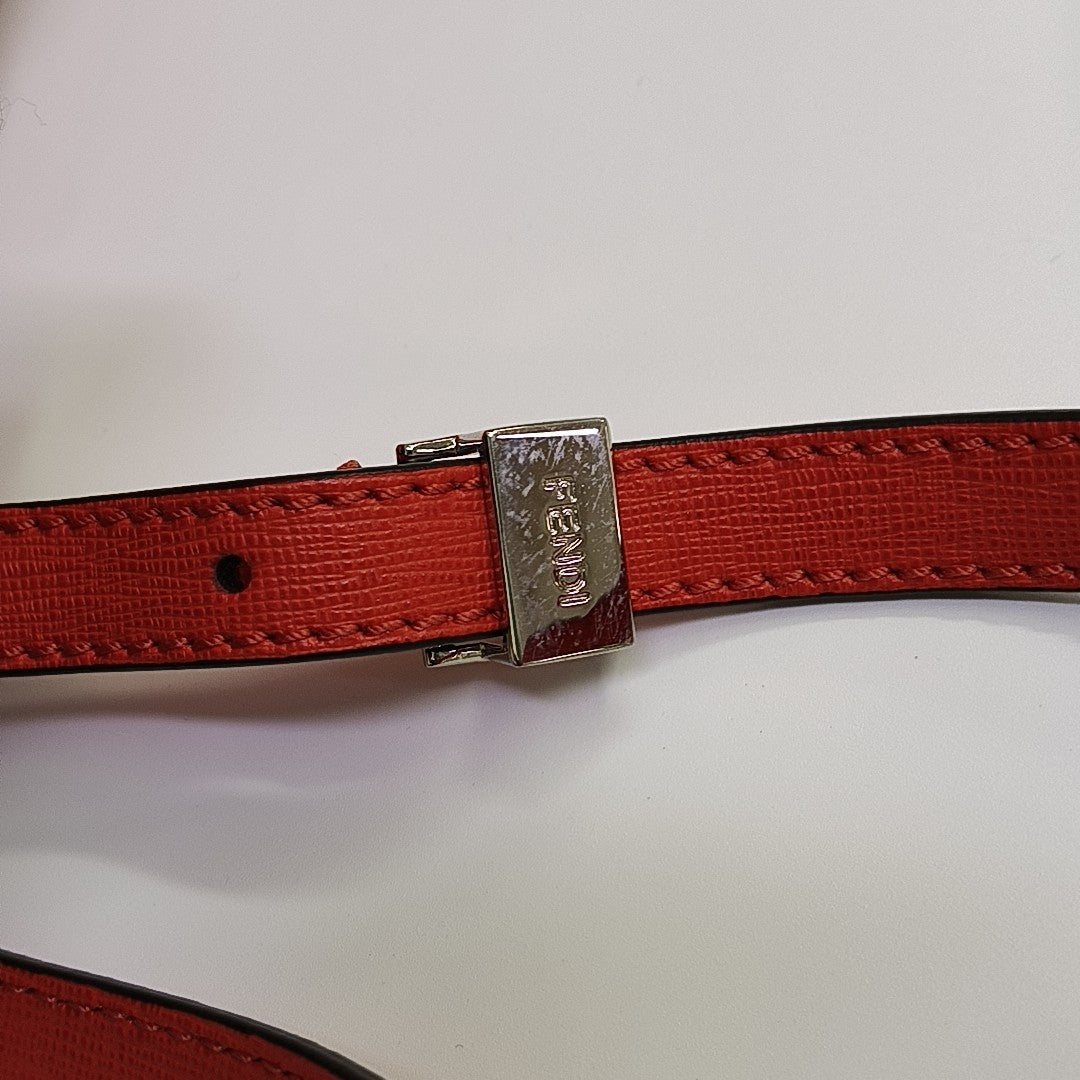 2 Jours Small Calfskin Red