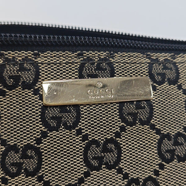 Monogram Canvas Top Handle Bag Brown