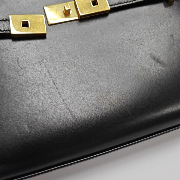 MANHATTAN Small Calfskin Black