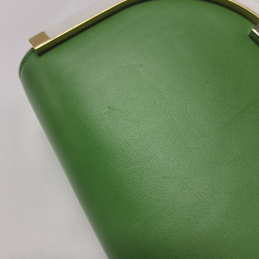 Calfskin Shoulder Bag Green