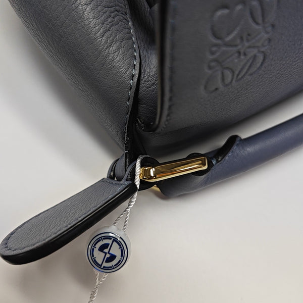 Puzzle Small Quilted Calfskin Blue