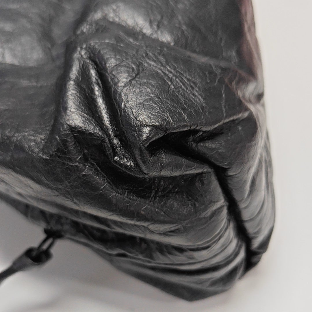 Puffer Small Calfskin Black