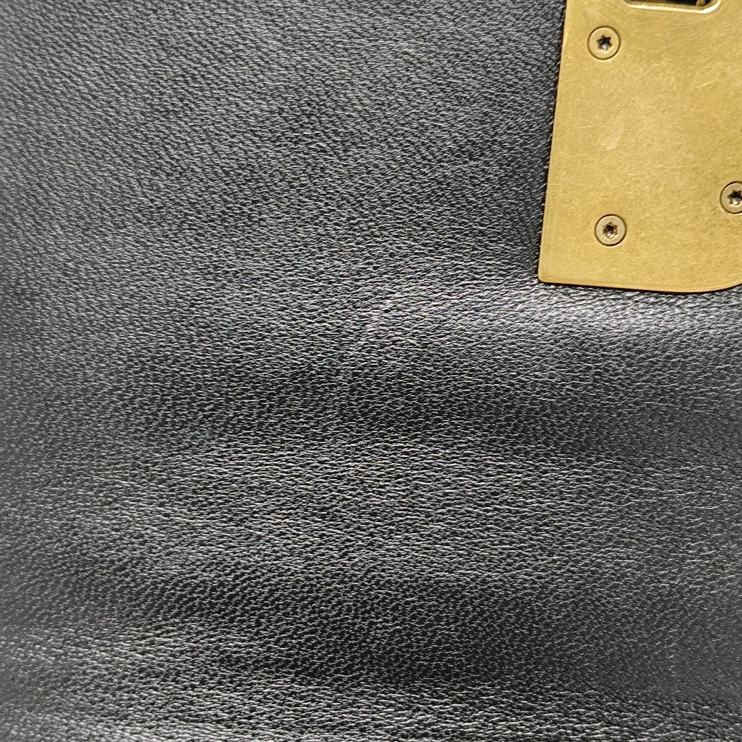 B. Small Calfskin Black