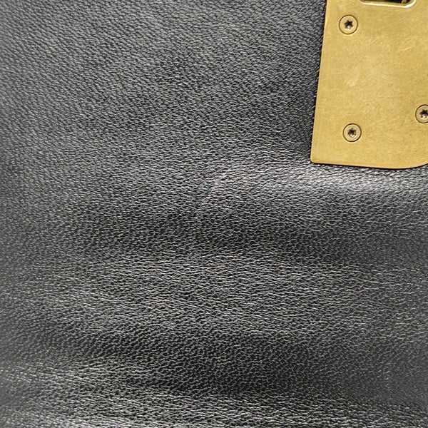 B. Small Calfskin Black
