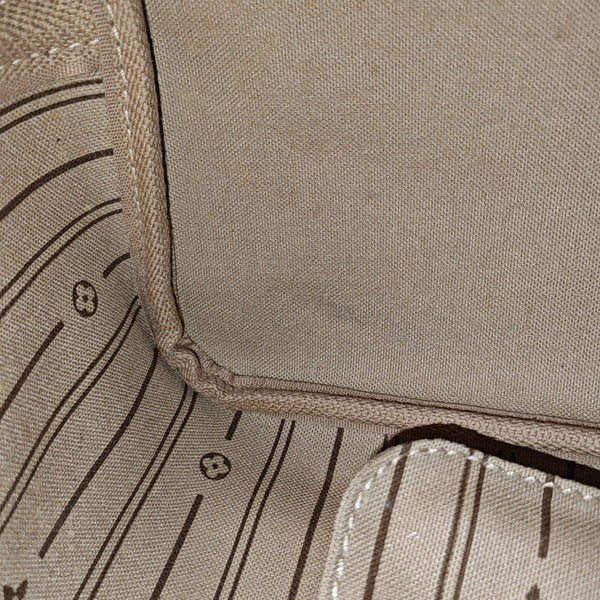 NEVERFULL GM Monogram Coated Canvas Brown