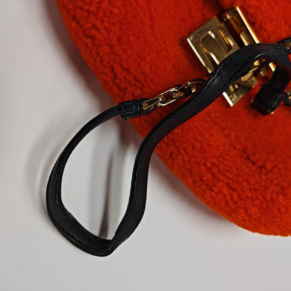 Baguette Mini Sheepskin Orange