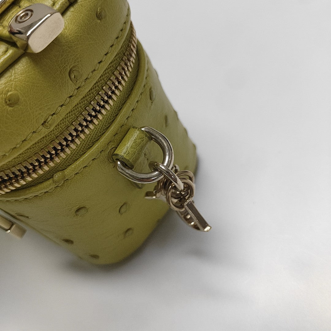 Travel Vanity Ostrich Yellow